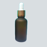 30ML茶色磨砂玻璃 精油分装散装容器 化妆品包装瓶子滴管调配空瓶