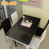 PVC磨砂水晶板桌面桌布吧台垫软质玻璃防水油餐台书桌茶几胶垫