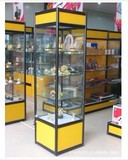 精品展示柜玻璃化妆品美容产品展柜玩具模型手办展示柜四方陈列柜