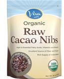 Viva Labs Organic Raw Cacao Nibs, 1 lb/16 oz 有机可可豆碎粒