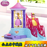 新品美泰芭比娃娃玩具礼盒迪士尼公主城堡洗浴套装女孩礼物洋娃娃