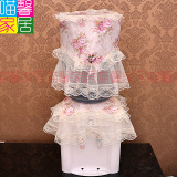 特价包邮田园韩版式布艺蕾丝饮水机防尘罩子 套子 2两件套 新品