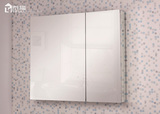 泰福 欧式铝合金浴室镜柜镜箱 镜子柜 时尚化妆柜 壁挂储物柜热销