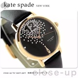 美国直邮：Kate spade 女士真皮手腕带手表