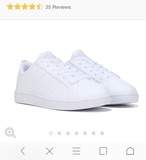 海淘正品拼单代购 Adidas neo 小白鞋 大童 女鞋 34到38码