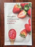 韩国正品代购 悦诗风吟面膜 草莓 祛痘收敛 美白保湿 10片包邮