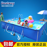 超大号儿童游泳池 加厚大型支架游泳池  成人小孩家用泳池养鱼池
