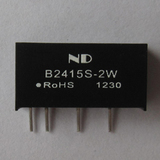 降压电源模块24V转15Vdc-dc隔离模块开关电源变换器B2415S-2W正品