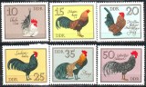 2394德国-东德邮票-1979年纯种鸡6全