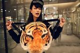 2016新款韩国老虎头狮头背包韩国双肩背包书包Bigbang权志龙背包