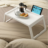 鉴赏宜家 IKEA 克丽普克 床用餐架床上桌笔记本桌(白色)宜家代购