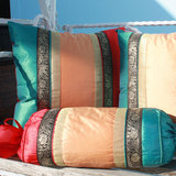 致尚堂泰式床上方枕套 装饰东南亚风格抱枕沙发靠垫套靠枕套布艺