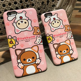 韩国代购轻松熊正品苹果6s防摔双层手机壳iPhone6s plus保护套套