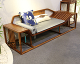 新古典贵妃椅客厅卧室现代新中式贵妃榻躺椅简约红木家具工厂直销