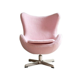 特价宝贝粉色奢华别墅北欧现代卧室儿童房舒适沙发椅休闲椅子蛋椅