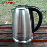 德国博世BOSCH不锈钢电热水壶1.7L高档烧水壶进口温控器底盘加热