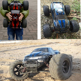 超大遥控越野车大脚高速漂移四驱摇控赛车充电动儿童玩具汽车模型