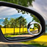 青青汽车用反光后视镜小圆镜360度可调广角观后小镜子盲点辅助倒