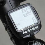 捷途户外 山地车装备 Ac&Milan里程表 防水码表 骑行码表 米表