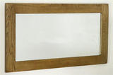 外贸出口橡木实木家具壁挂镜子1.2米试衣镜全身田园风格不包邮