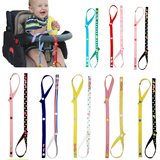 婴儿玩具固定便携带系绳 安全座椅推车玩具绑带 A款B款随机一条