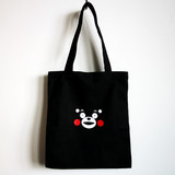 熊本熊周边韩国可爱单肩包女包熊本熊帆布袋学生装书手提袋购物袋