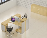 昆明办公家具两人组合办公桌/新款屏风卡位转角台工作位/员工桌椅