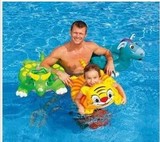 INTEX正品儿童游泳圈救生圈可爱动物浮圈宝宝游泳圈三种造型3-8岁