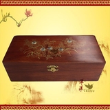 老红木首饰盒红酸枝木质中式实木复古收纳盒装饰木盒子 特价