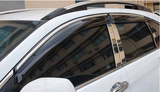 比亚迪S6 S7 唐 宋专车专用晴雨挡不锈钢雨挡车窗亮边晴雨挡