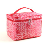 韩国大容量整理手提包字母化妆盒化妆箱可折叠化妆包旅行收纳包邮