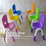 推荐加厚幼儿园早教亲子园儿童椅塑料豪华靠背椅扶手宝宝椅子