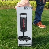 美国INTEX原装手动充气泵水池省力打气筒气垫床游泳圈吹气工具