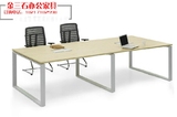 上海办公家具可定做会议桌简约现代时尚会议桌子板式洽谈桌厂家j4