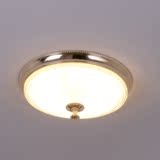 LED吸顶灯客厅圆形合金水晶灯饰主卧室房间欧式锌合金吸顶灯