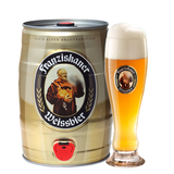 德国进口啤酒 德国教士啤酒 小麦白啤酒5L桶