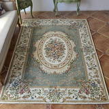 博尼亚 特价欧式客厅茶几卧室地毯可水洗地中海田园美式乡村地毯