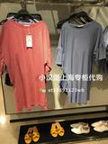 5月 ZARA 上海专柜代购 女士 荷叶边袖连衣裙  6050/085  6050085