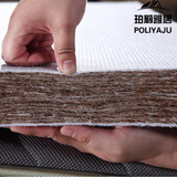 珀莉雅居天然棕垫席梦思乳胶环保椰棕床垫偏硬1.5m1.8米定做折叠