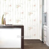 韩国pvc自粘墙纸壁纸卧室客厅旧家具翻新衣橱柜门贴田园木纹贴纸