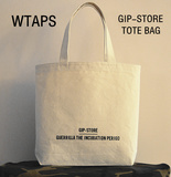 复刻WTAPS GIP tote bag 男女单肩帆布包 手提环保袋visvim托特包