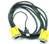 迈拓维矩 USB KVM线 吊头线 KVM切换器专用线 KVM公对公线 3米