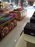 华飞厂家直销 货架 超市散装食品堆头 铝合金柜 促销展柜 储物柜