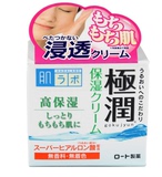 预定 日本代购  ROHTO乐敦肌研极润玻尿酸保湿面霜50g