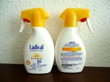 德国ladival婴儿儿童spf50防晒乳液喷雾 防水无香防晒霜