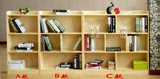 韩式宜家实木自由组合书架柜书柜松木简约现代儿童组装框架储藏