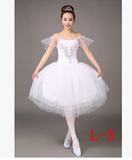 2016新款芭蕾舞裙成人芭蕾舞蹈纱裙白蓬蓬裙天鹅湖演出表演比赛服
