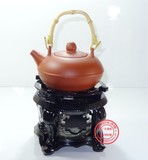 古典式不锈钢酒精炉 茶艺工夫茶具炉 紫砂提梁壶煮茶器 户外用品