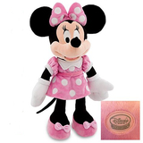 Disney 迪士尼正版大号米奇米妮毛绒玩具 公仔娃娃生日礼物 包邮