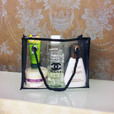 韩国 品牌 旅行便携 洗发水 沐浴露 护肤品 洗漱包包 透明 化妆包